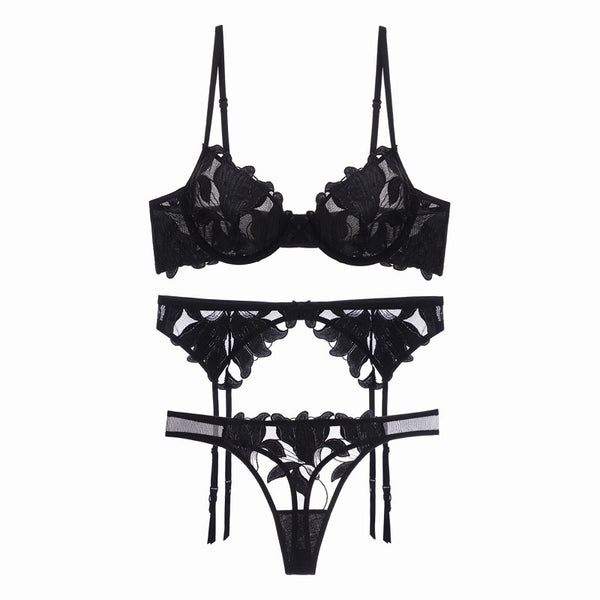 Lily Whisper 3 Piece Set Black