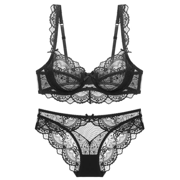 Colette Lace Set Black