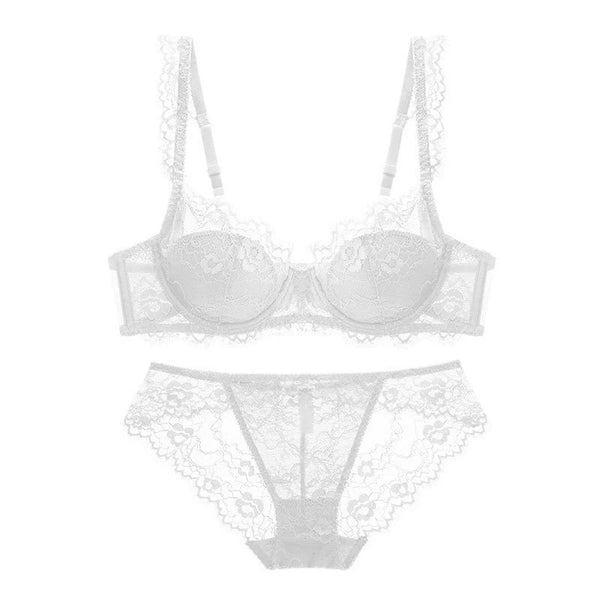 Amélie Lace Set White