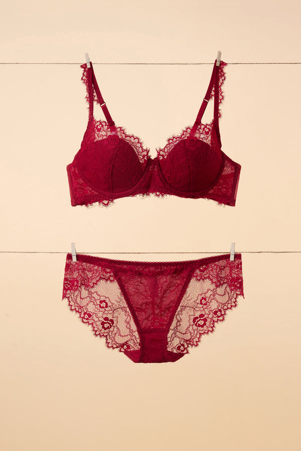 Amélie Lace Set Red