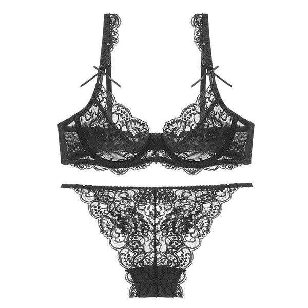 Juliette Lace Set Black