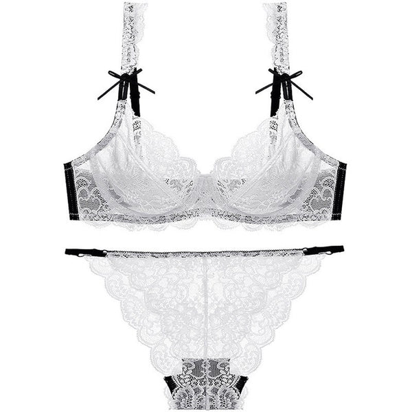 Juliette Lace Set White