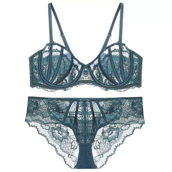 Camille Lace Set Blue