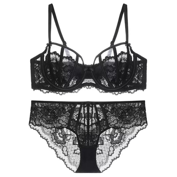 Camille Lace Set Black