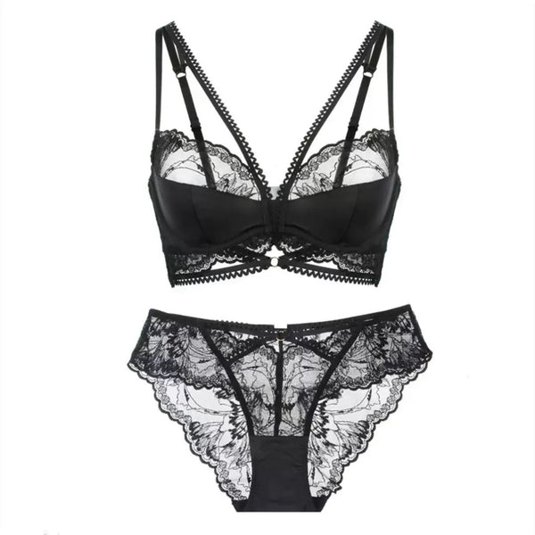 Amorette Lace Set Black