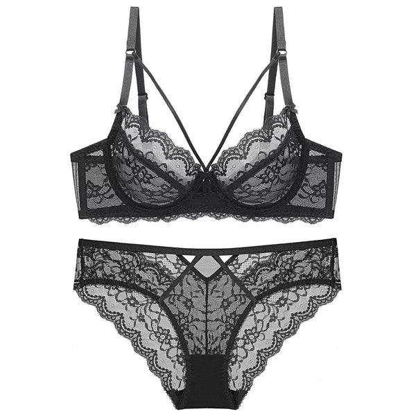 Aveline Lace Set Black